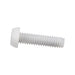 Machine Screw, Round Head, Slotted Drive, 1/4"-20 UNC x 3/8" Length, Steel Electro Zinc Plated or Cadmium Plated by Spaenaur Inc.