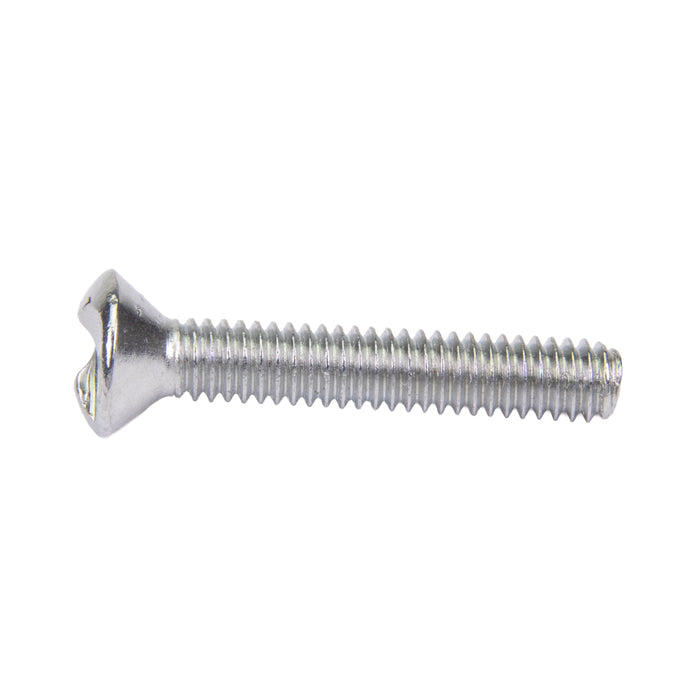 Security Screw, Flat Head Spanner Drive, 1/4"-20 UNC x 3/8" Length, Stainless Steel by Spaenaur Inc.