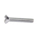 Security Screw, Flat Head Spanner Drive, 1/4"-20 UNC x 3/8" Length, Stainless Steel by Spaenaur Inc.