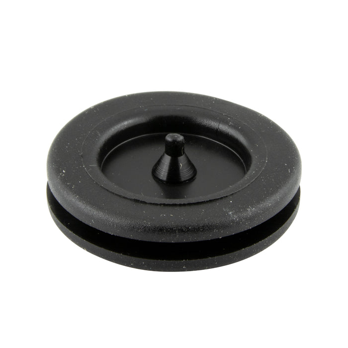 Diaphragm Rubber Grommet, 1" ID x 5/32" Groove Width x 1-7/32" Groove Dia. x 13/32" O/A Thickness, P.V.C. by Spaenaur Inc.