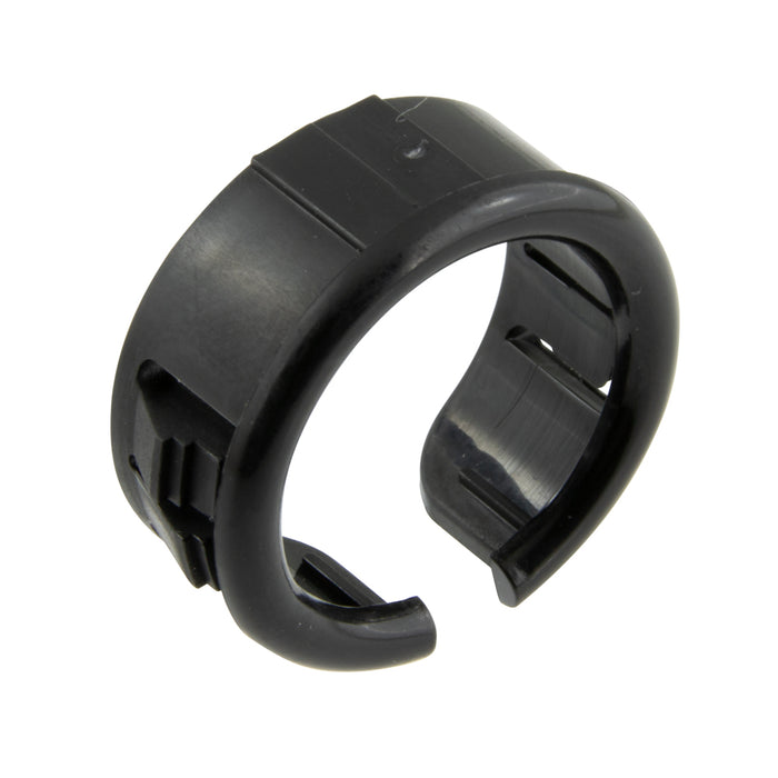 Open/Closed Bushing .750 x 33/64 x 13/16 x 13/32 Nylon Black by Spaenaur Inc.