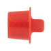 Pull Plug 2 15/32" x 1" Low Density Polyethylene Colour Red by Spaenaur Inc.