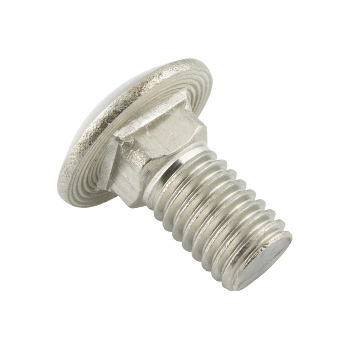 Carriage Bolt Square Neck DIN 603 M8 x 1.25 x 40mm LG A2 Stainless Steel DIN 603/A2 M8X40