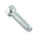 Thread-Cutting Screw, Indented Hex Head, Type 1 5/16"-18 UNC x 5/8" L (HD 1/2" AF) Low Carb Steel Case Hard Zinc Chrom ANSI B18.6.4-1966 by Spaenaur Inc.