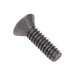 Security Screw, Flat Head Spanner Drive, #6-32 UNC x 2" Length, Stainless Steel by Spaenaur Inc.