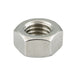 Hexagon Nut, DIN 934 M5 x 0.80 Pitch, 8mm A/F, 4mm TH A4 Stainless Steel by Spaenaur Inc.