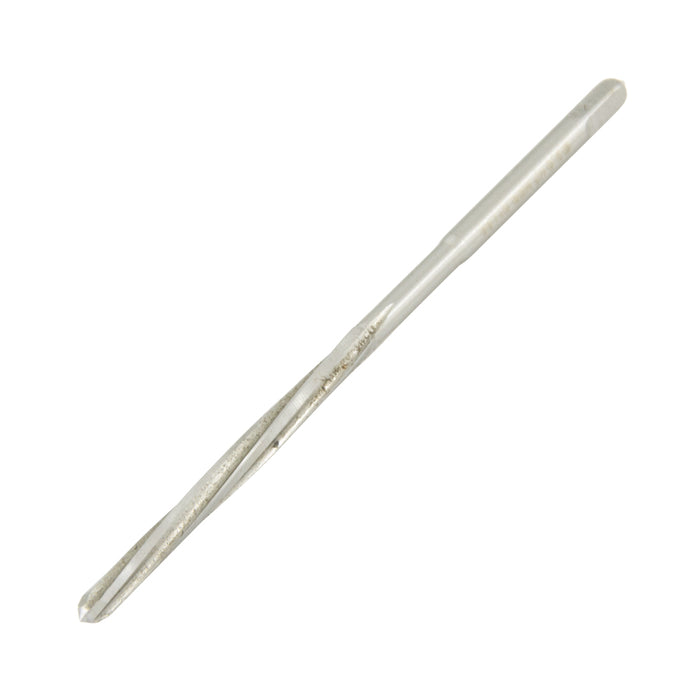 Spiral Flute Hand Reamer with Parallel Shank & Squared Ends 4mm High Speed Steel Plain Finish DIN 206B 4