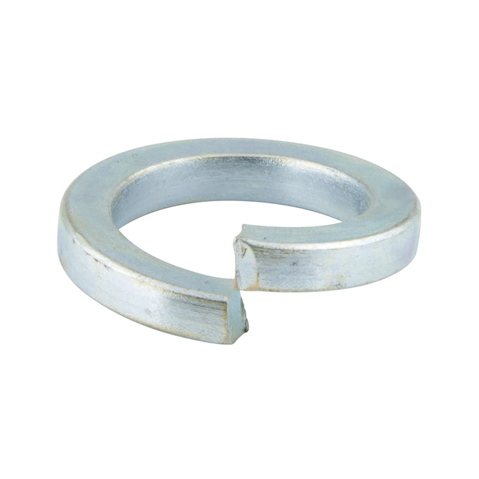 High-Collar Split Lockwasher Bolt Size 1/2", .103"Wide x .172"TH Spring Steel Mechanical Zinc Plated ANSI B18.21.1-1972(R1983)