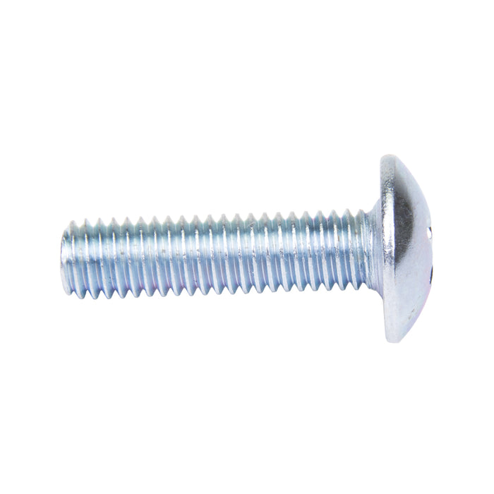 Machine Screw, Truss Head, Phillips Drive, #8-32 UNC x 3/4" Length, Steel Zinc Plated by Spaenaur Inc.