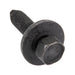 Sems Machine Screw Indented Hex Hd, With 1" OD Flat Washer, Dog Point, 3/8"-16 UNC X 1 3/16" Length, Low Carbon Steel, Phosphate & Oil by Spaenaur Inc.