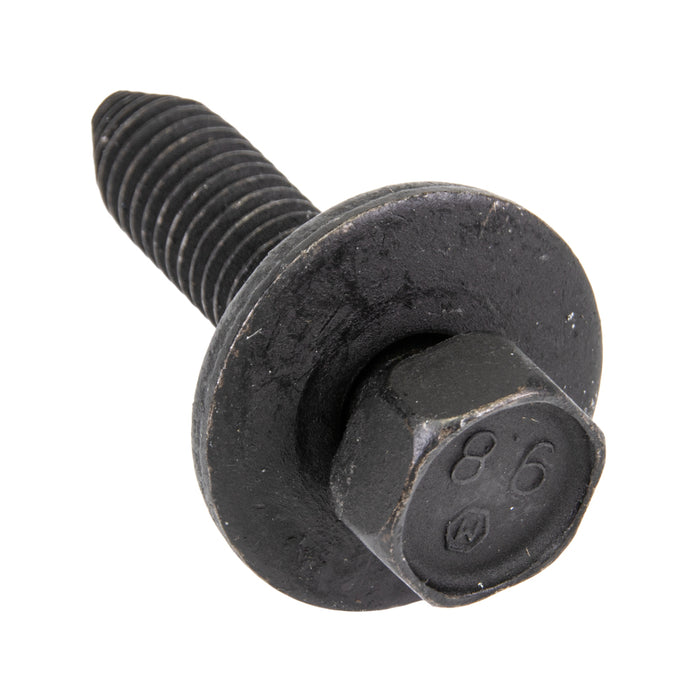Sems Machine Screw Metric, Hex Head, With 28.6mm OD Flat Washer, M10 X 40mm 1.50 Pitch, Low Carbon Steel Phosphate Coated, And Oiled by Spaenaur Inc.