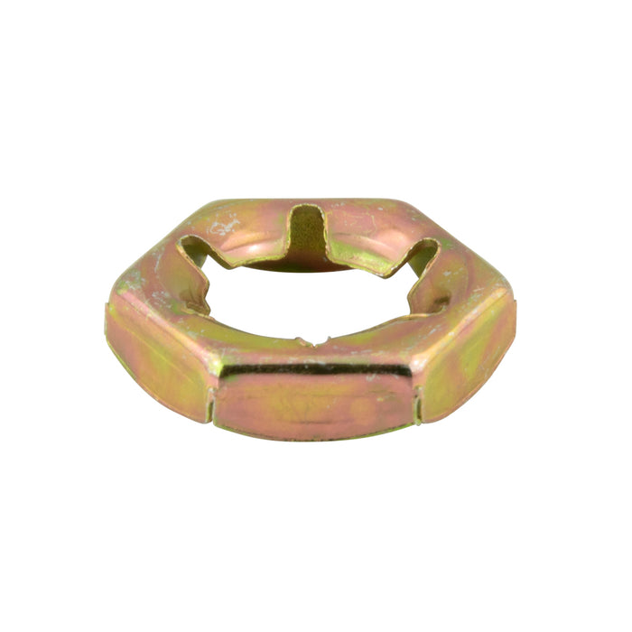 Self Locking Counter Nut, DIN 7967 M16 x 2.0, 24mm A/F Spring Steel Black Finish DIN 7967/ST M16 by Spaenaur Inc.