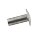 Rivet à tête bombée en aluminium massif 1/8 po de diamètre x 5/16 po de longueur Aluminium-1100F ordinaire par Spaenaur Inc.
