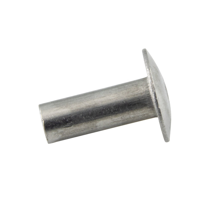 Rivet plein, tête bombée, diamètre 5/32 po x longueur 5/16 po, aluminium 1100F, lisse, par Spaenaur Inc.