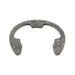 Anneau de retenue externe (courbé) 5/32 po d'arbre x 0,114 po de diamètre libre x 0,015 po d'épaisse totale en acier à ressort à haute teneur en carbone, fabriqué par Spaenaur Inc.