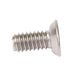 Security Screw, Button Head Security Hex Socket Drive, #4-40 UNC x 1/4" Length, Steel Plain by Spaenaur Inc.