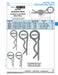 Goupille d'attelage double DIN 11024 5,6 mm de diamètre x 97 mm de longueur LGTH 301/302 en acier inoxydable par Spaenaur Inc.