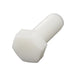 Hex Head Cap Screw 3/8"-16 UNC x 5" Nylon 6/6 Natural Colour Partial Thread by Spaenaur Inc.