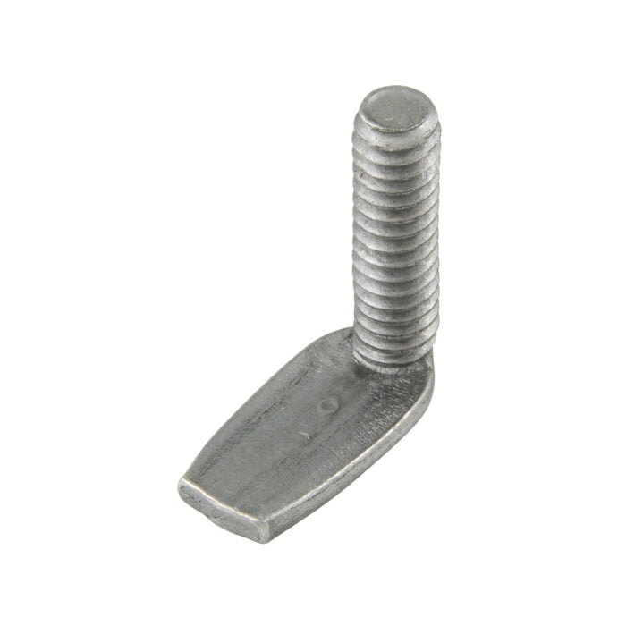 Spot Weld Screw, 90 Degree Plain Spade Head #10-24 UNC x 3/4" LONG C-1010 Steel Plain Finish