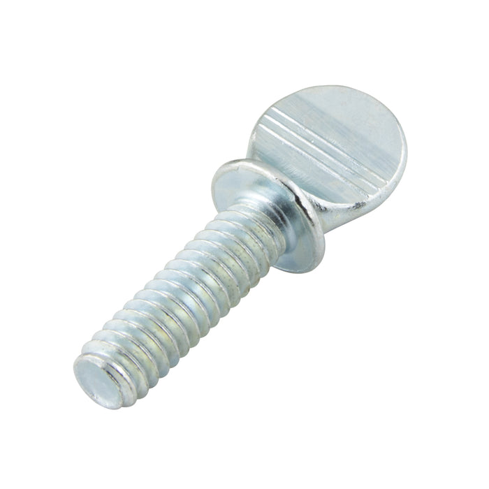 Thumb Screw, with Shoulder 1/4"-20 UNC x 2" LONG Low Carbon Steel Zinc Plated