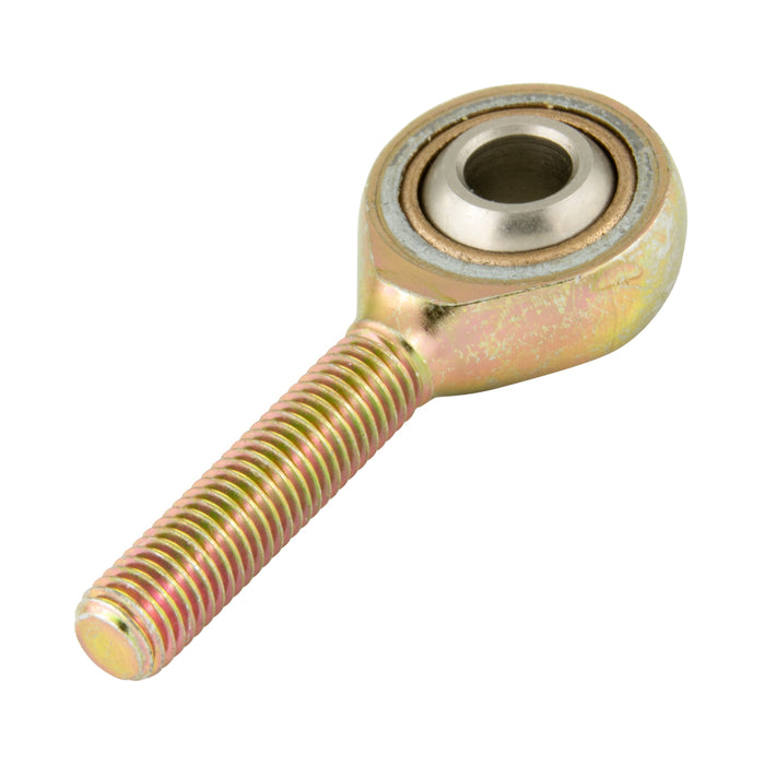 Rod End with Bearings, Alinabal V Series, Plated Steel Housing, Phosphor Bronze Race, Hardened Plated Steel Ball Male 3/4"-16 Left Hand THRD Mild Steel