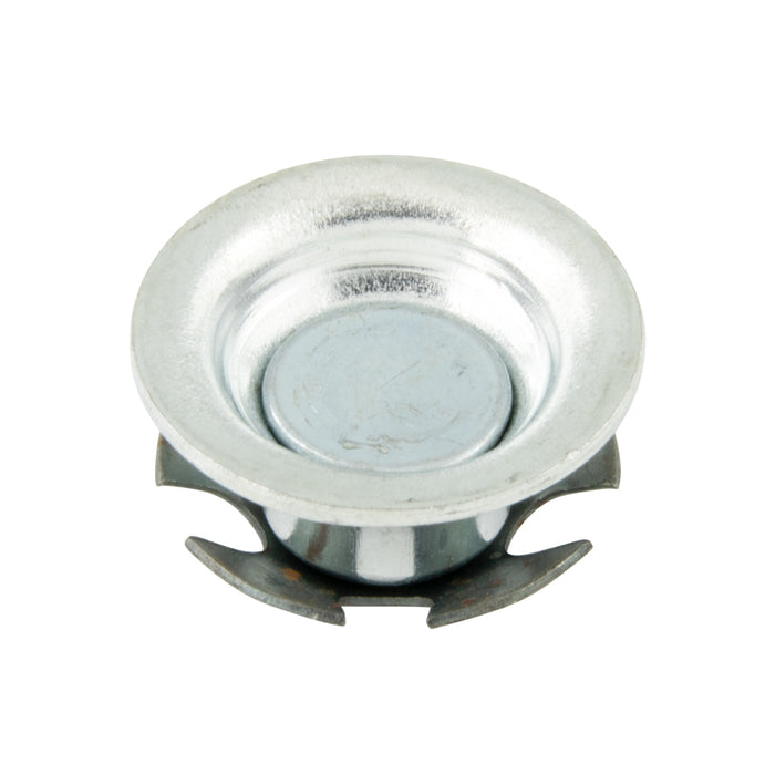 Assembled Tube CLosures 3/4" OD Round Tube (16-18 GA) Steel, Nickel Plated by Spaenaur Inc.
