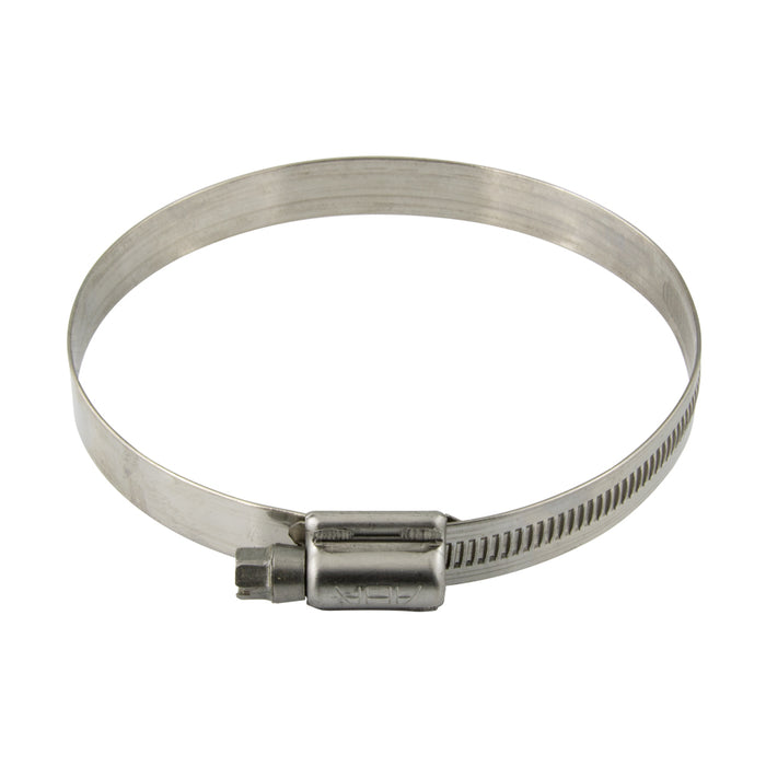 Collier de serrage à vis sans fin, gamme 219-257 mm (taille SAE 154), acier inoxydable 316