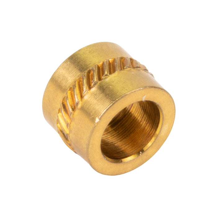 Compression Limiter, Precision Machined, ID For M6 Bolt x 5mm Length, Brass by Spaenaur Inc.