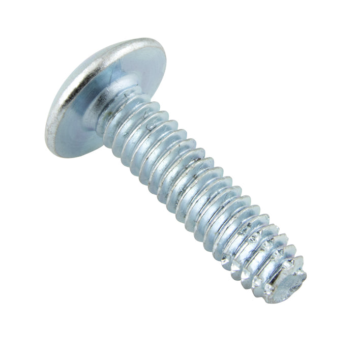 Thread-Cutting Screw Truss Phil HD #6-32 UNC x 1/2" LONG, Type 1 Low Carb Steel Case Hard Zinc Chrom