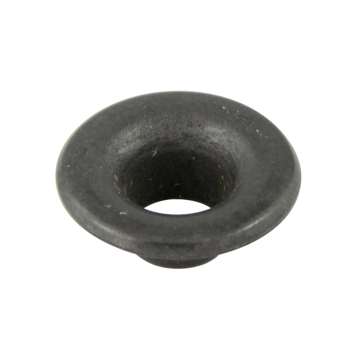 Sheet Grommet #00 Grommet Size x 3/16" Hole Brass, Black Oxide Finish by Spaenaur Inc.