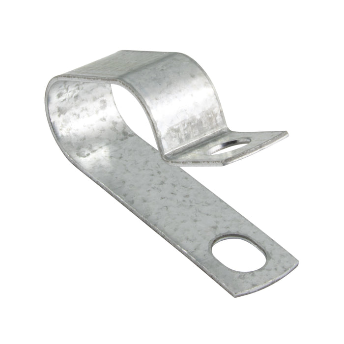 Double Tube Clamp, Closed Type, Not Insulated, 3/8" Tube DIAs., .625" C to C, Steel Zinc W/Clear Chromate by Spaenaur Inc.