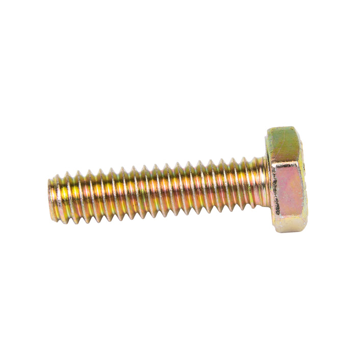 Hex Head Cap Screw Sae 7/16"-14 UNC x 1" Grade 8 Medium Carbon Alloy Steel Zinc Plated with Yellow Dichromate ANSI B18.2.1-1965 by Spaenaur Inc.