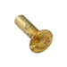 Rivet tubulaire à tête ovale 1/8 po x 5/16 po L (diamètre de tête 7/32 po) Acier plaqué laiton Conforme aux spécifications ANSI B18.7-1972 (R1980) par Spaenaur Inc.