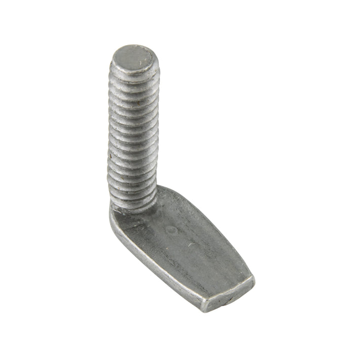 Spot Weld Screw, 90 Degree Plain Spade Head #10-24 UNC x 3/4" LONG C-1010 Steel Plain Finish