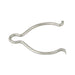Hairpin Cotter, External Type, 7/8" Centre Eye ID x 2 1/4" O/A LG, 0.125GA Spring Steel Trivalent Zinc Plated by Spaenaur Inc.