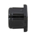 Plug Glide for 16/18 Gauge Square Tube 1" x 5/16"-18 Polyethylene Black by Spaenaur Inc.