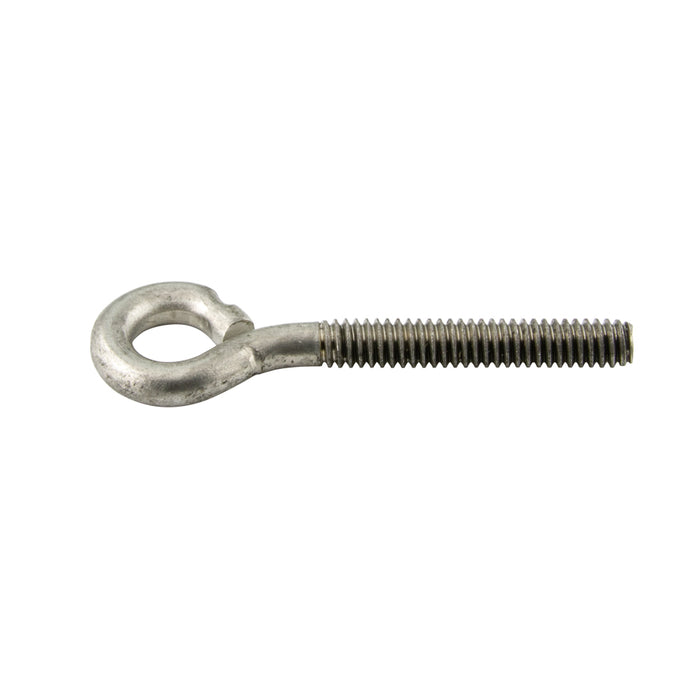 Bent Eyebolt (No Nut) 1/4"-20 x 1 13/16" Shank (3/8" Eye ID) 304 Stainless Steel by Spaenaur Inc.
