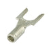 Cosse à fourche, fil non isolé de calibre 16-14, diamètre du trou 13/64 po, taille du goujon 10, alliage de cuivre chromé, fabriquée par Spaenaur Inc.