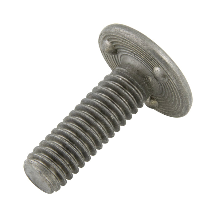 Weld Screw, Projection, "Hw" Type, 3 Weld Projections Under The Head #10-32 UNF x 3/4" LONG C1010 Low Carbon Plain Steel by Spaenaur Inc.