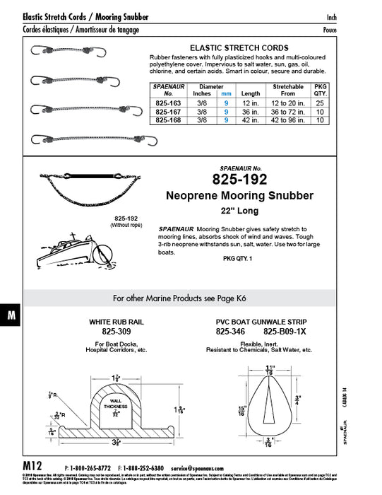 Cordons élastiques extensibles avec crochets entièrement plastifiés multicolores 3/8 po x 42 po par Spaenaur Inc.