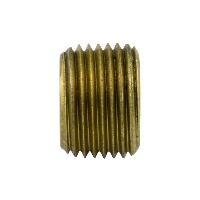 Hex Socket Pressure Plug 3/4" Taper 1/16"-27 NPTF Length tolerance: .290"-.310" Brass by Spaenaur Inc.