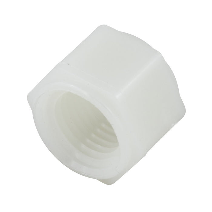 Écrou pivotant pour adaptateur de raccord de tuyau 1/4 po Fpt en nylon blanc par Spaenaur Inc.