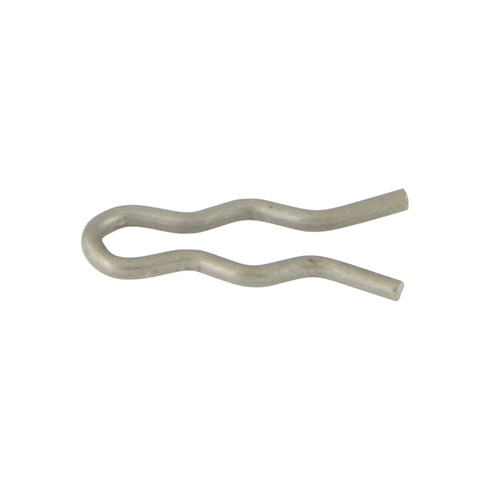 External Type Hairpin Cotter Ctr Eye 9/64",Oal 15/32",Wire .032" 18-8 Stainless Steel by Spaenaur Inc.