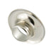 Sheet Brass Grommet And Washer (116-A08-1T And 116-A09-1K) 144/Pk 1/4" Hole Dia., Size #0 Brass Nickel Plated by Spaenaur Inc.