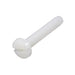 Machine Screw, Binding Head, Slotted Drive, #8-32 UNC x 3/8" Length, Nylon Natural by Spaenaur Inc.