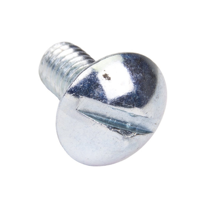 Machine Screw, Truss Head, Slotted Drive, #10-32 UNF x 3/8" Length, Steel Zinc Plated Trivalent by Spaenaur Inc.