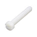 Machine Screw, Cheese Head, Slotted Drive, M2.5 x 0.45 mm UNC x 10 mm Length, Nylon Natural by Spaenaur Inc.