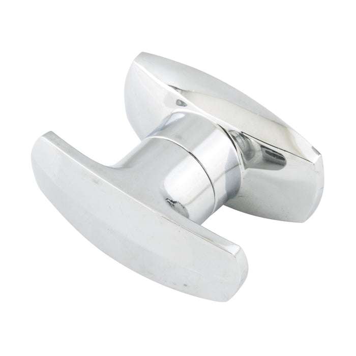 Locking T Handle,Keyed Alike #92201 Fix to Right Edge Of Door Die-Cast Chrome Plated by Spaenaur Inc.