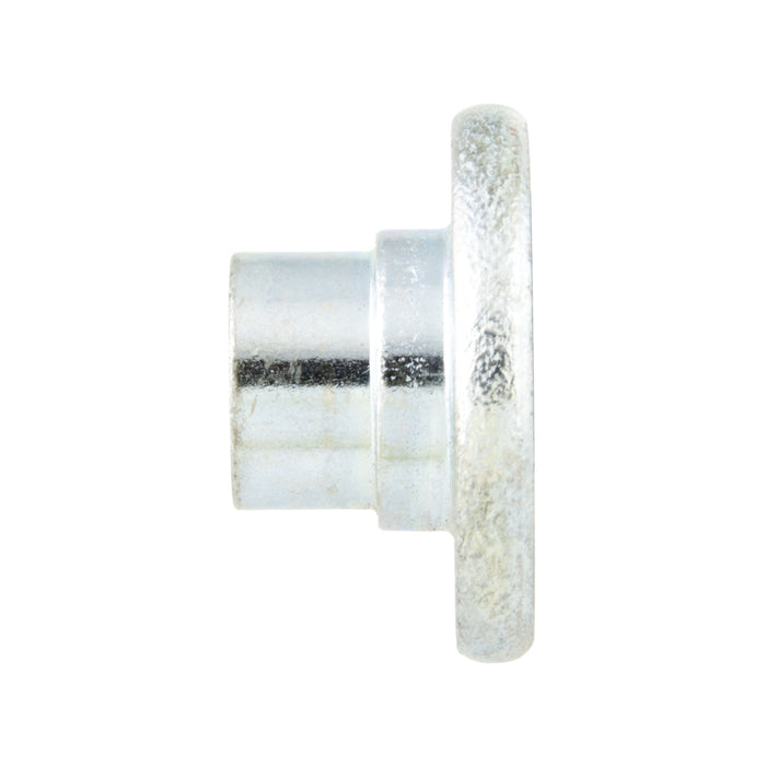 Flat Head Tubular Shoulder Rivet 1/8" x 11/32" O/A LGTH (3/16" x 3/32" Shoulder) Steel Trivalent Zinc Plated by Spaenaur Inc.