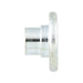 Flat Head Tubular Shoulder Rivet 1/8" x 11/32" O/A LGTH (3/16" x 3/32" Shoulder) Steel Trivalent Zinc Plated by Spaenaur Inc.
